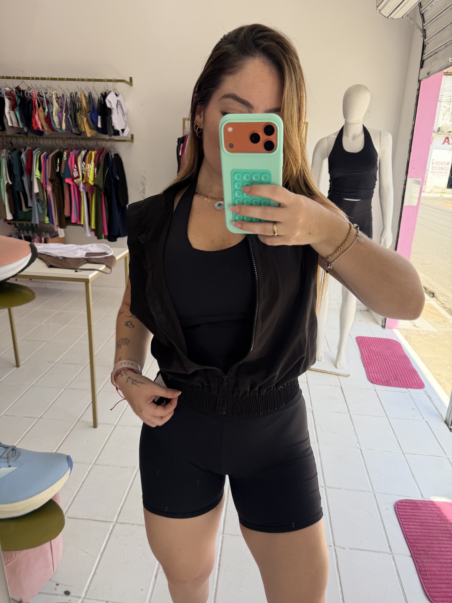 Colete no tactel
