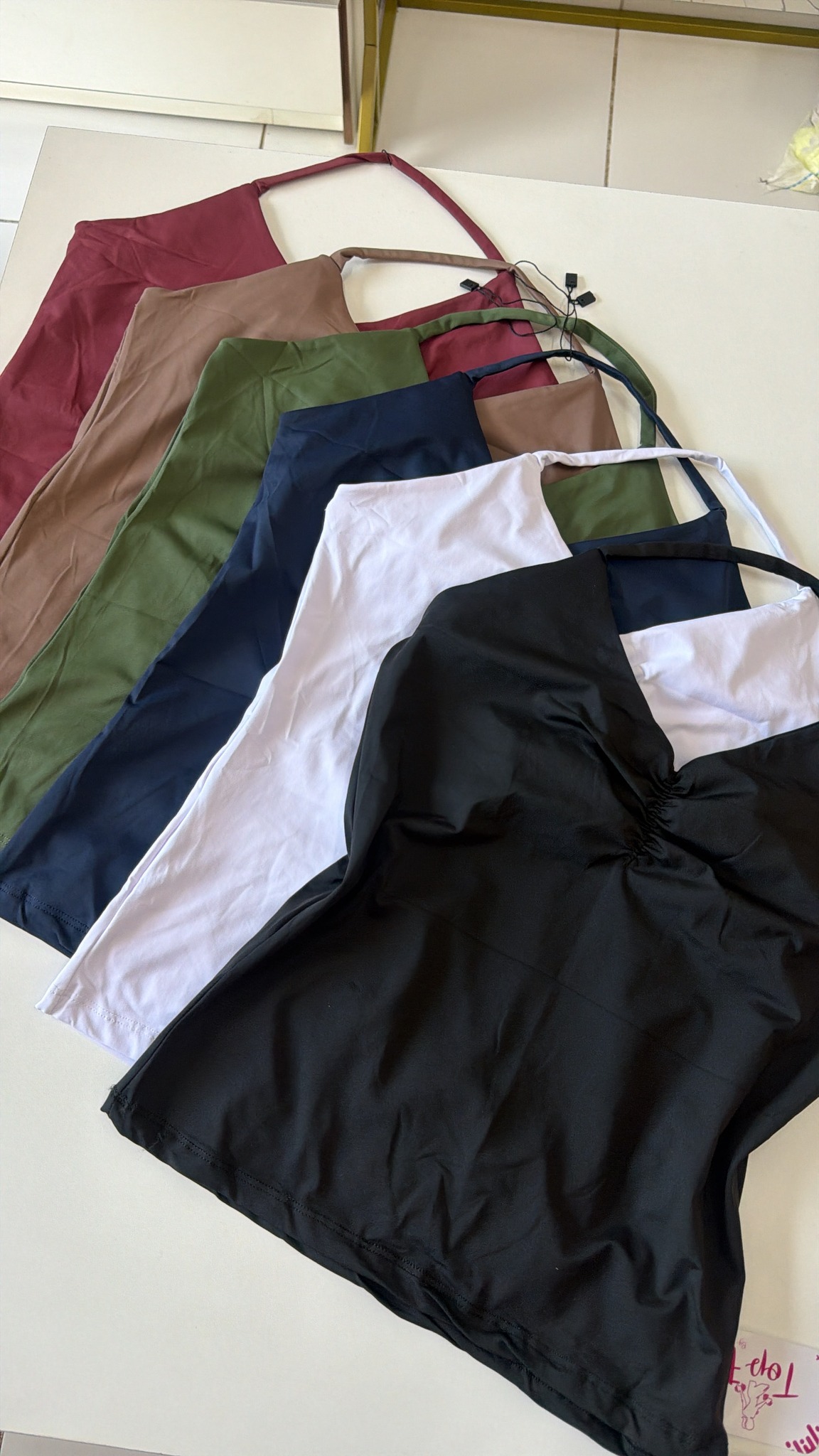 Blusas frente única