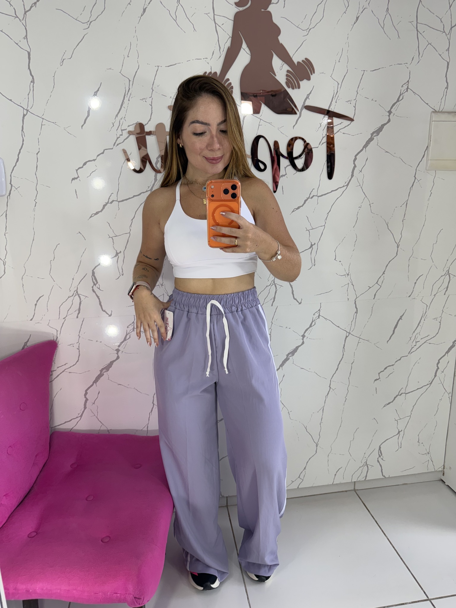 Calça tactel