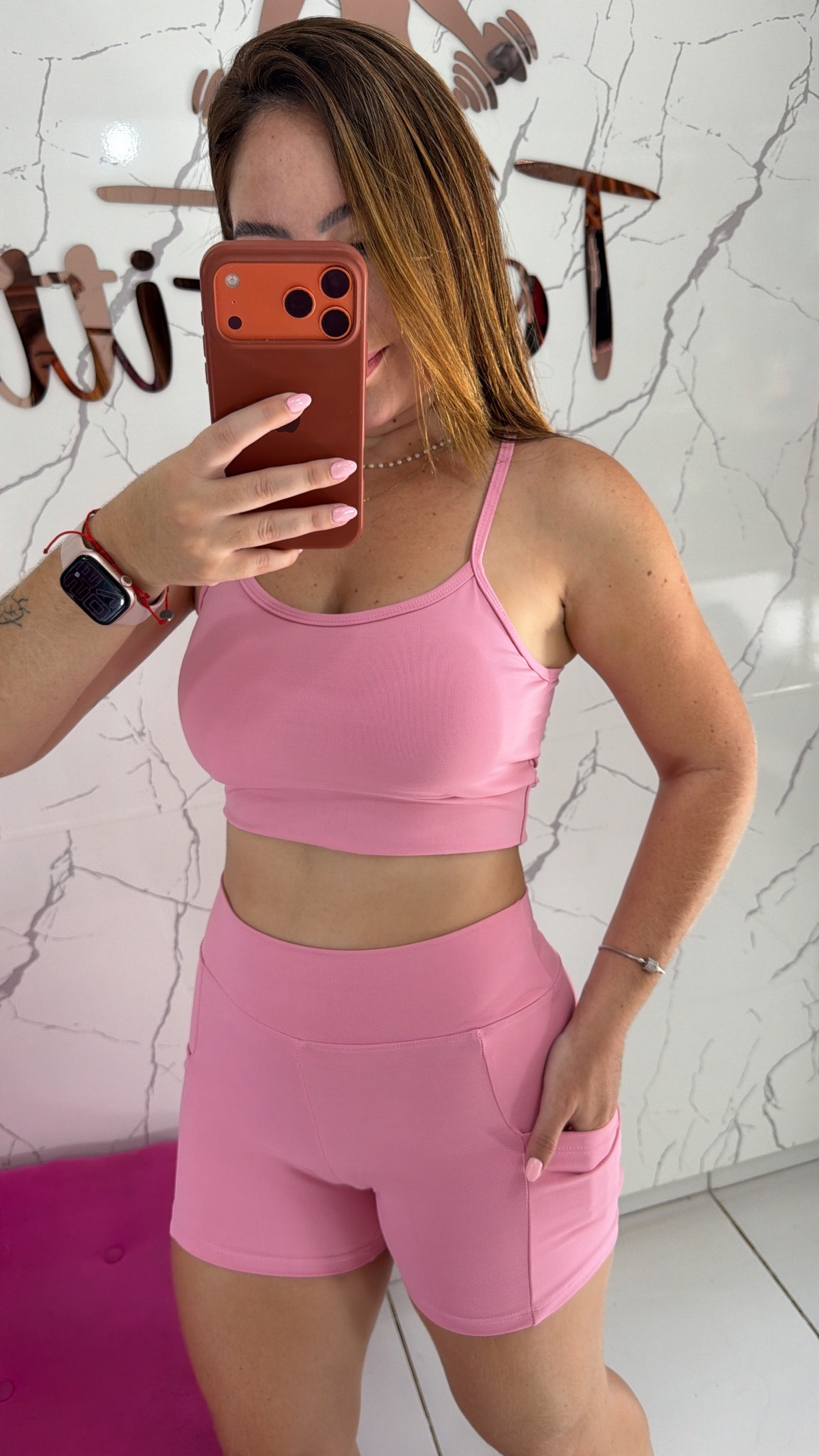 Conjunto poliamida bolso
