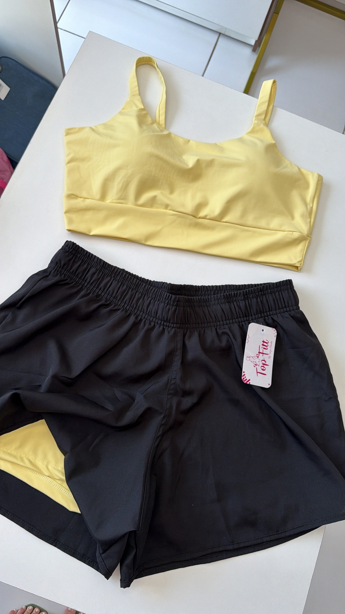 Conjunto duplo tactel + poliamida