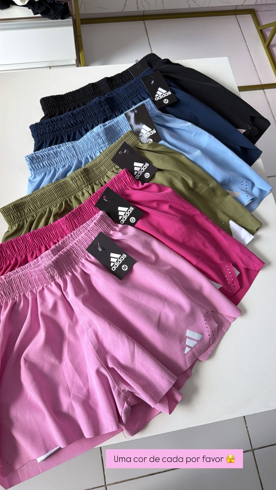 Shorts adidas duplo