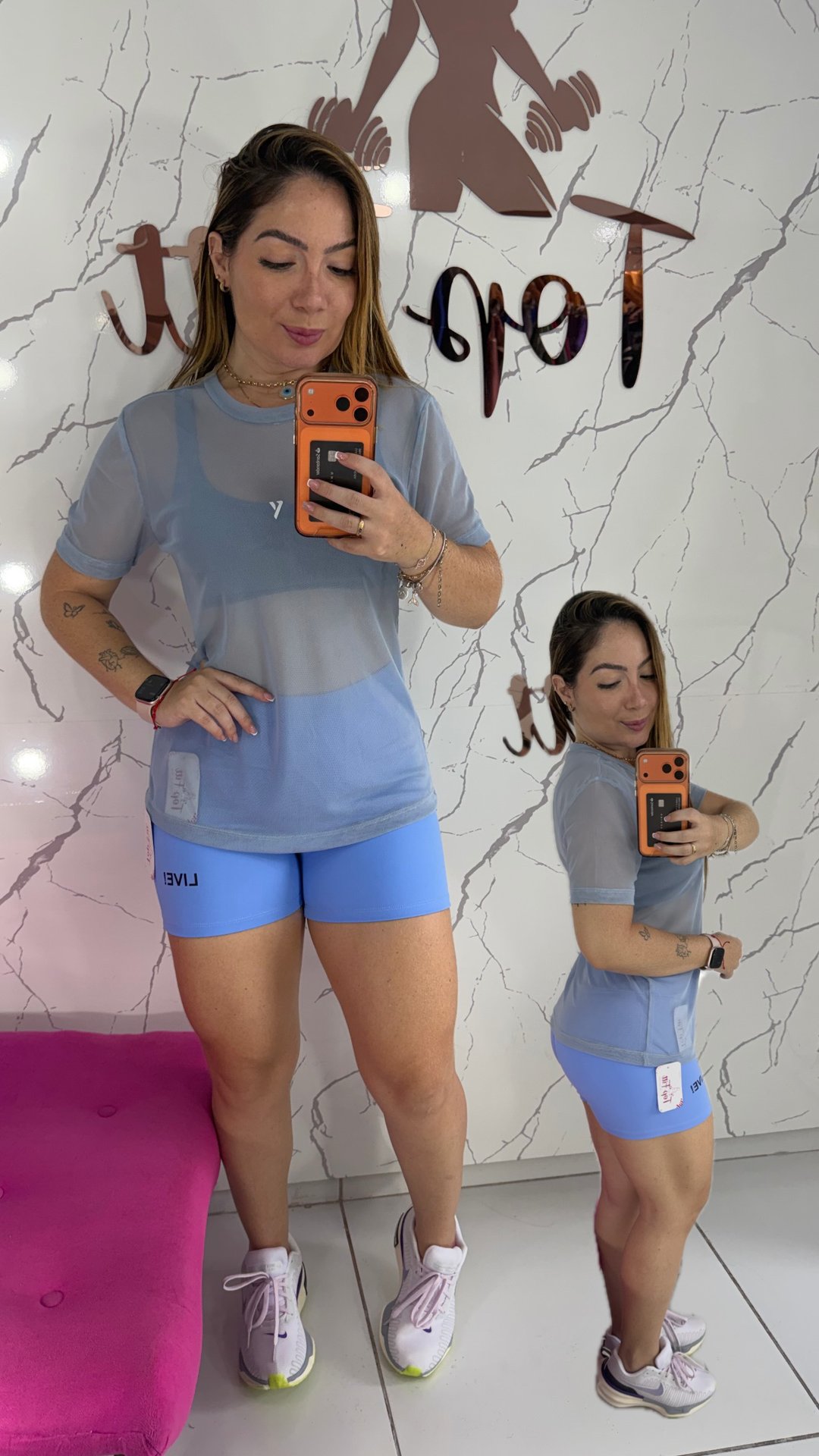Blusa em Tule