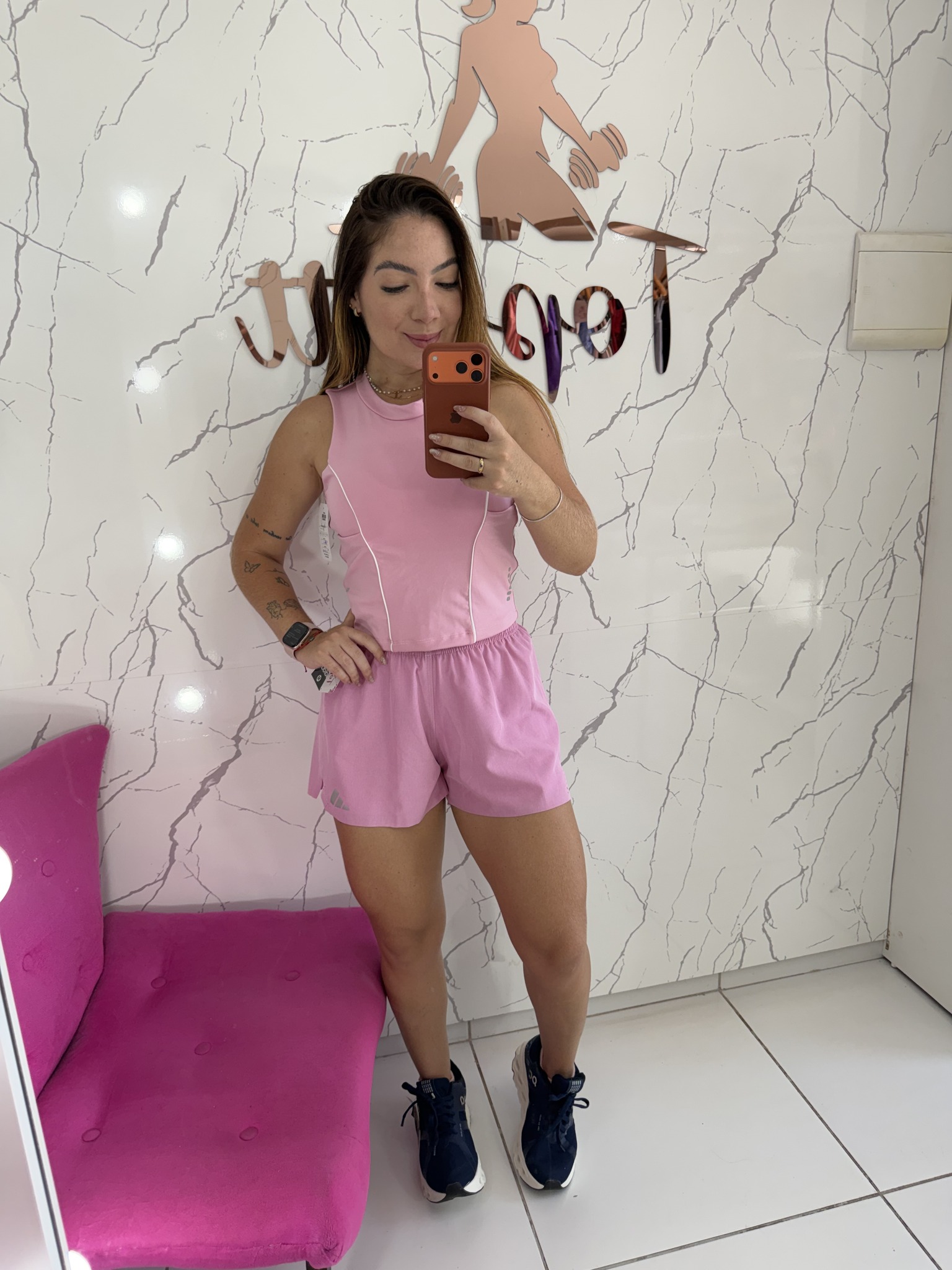 Blusa compressão bolsos refletivos