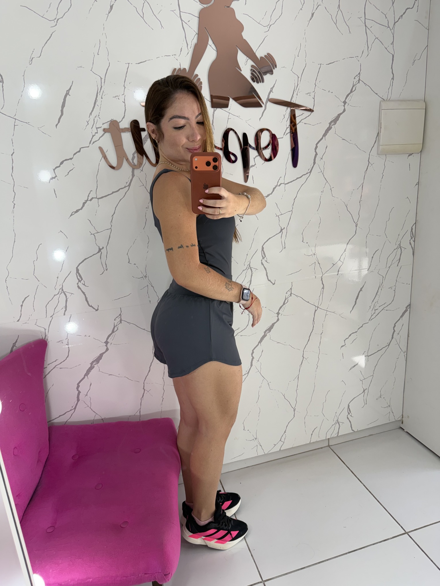 Conjunto poliamida body + short