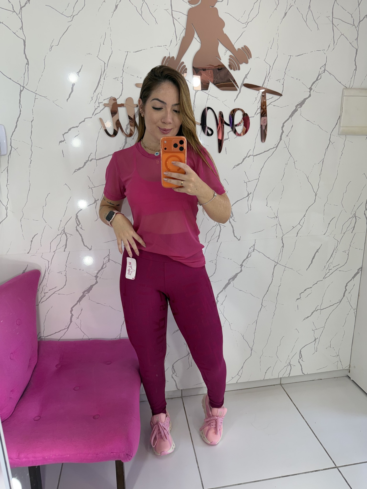 Trio / legg + top + tule