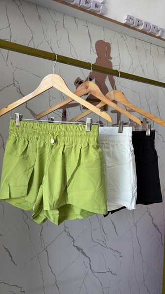 Short duplo tactel importado regulagem
