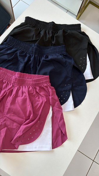 Short duplo tactel + poliamida