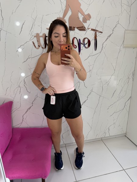 Blusa poliamida bojo removível