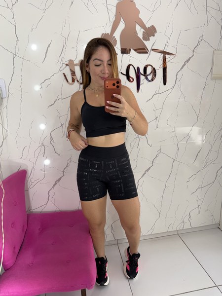 Conjunto letrado em gel
