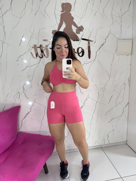 Conjunto em short no poliamida